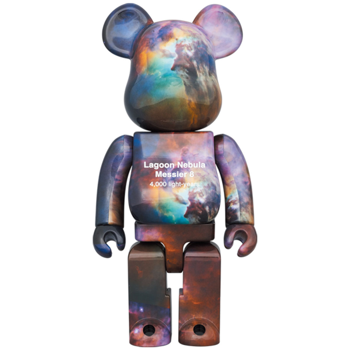 100% + 400% Lagoon Nebula (Messier 8) : Hubble Space Telescope Be@rbrick (Set)