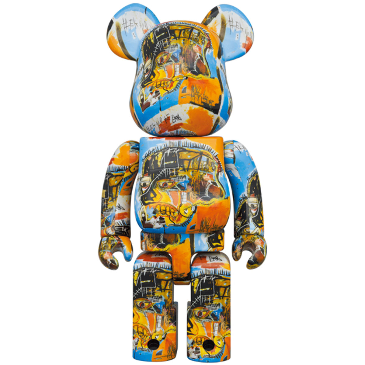 100% + 400% #10 Jean-Michel Basquiat Be@rbrick (Set)