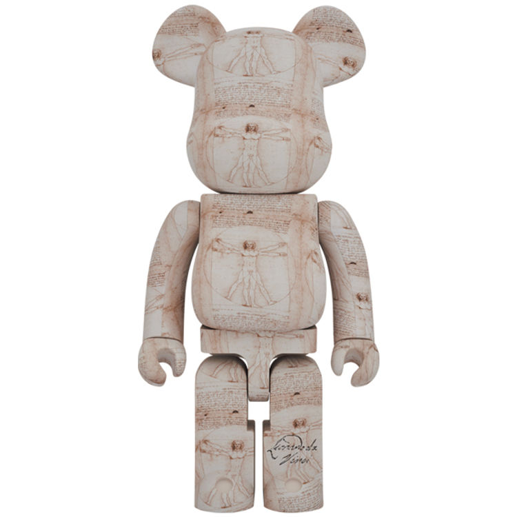1000% Vitruvian Man : Leonardo da Vinci Be@rbrick by Medicom
