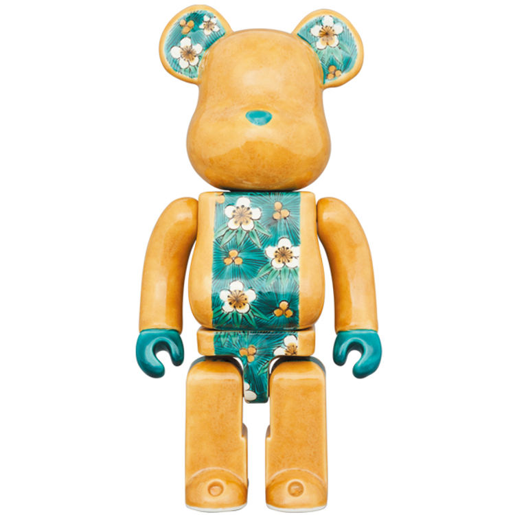 400% Topaz Color Magnetic Color Sanyou Bearbrick by Masato Naka (Midland Creation)