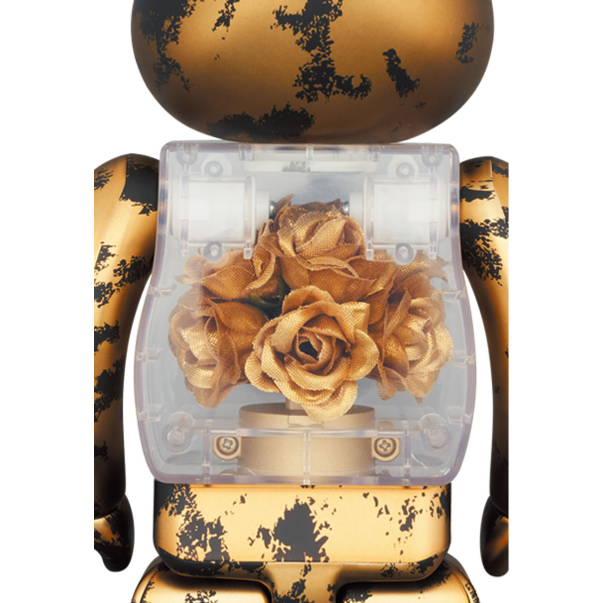 400% Gold Flor@ Bearbrick