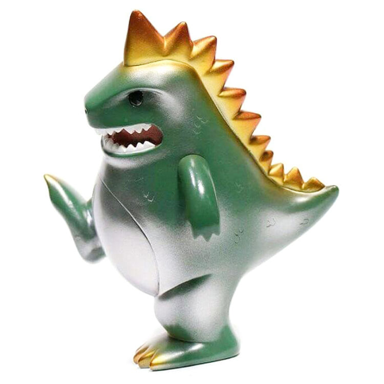 TCON the Toyconosaurus - Flaming Chrome Fire Lizard by The Hang Gang