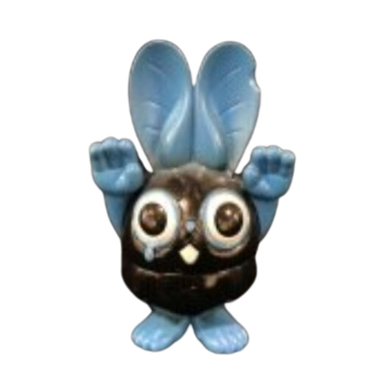 Blue Black Zombie Rat Thrilla by Grape Brain