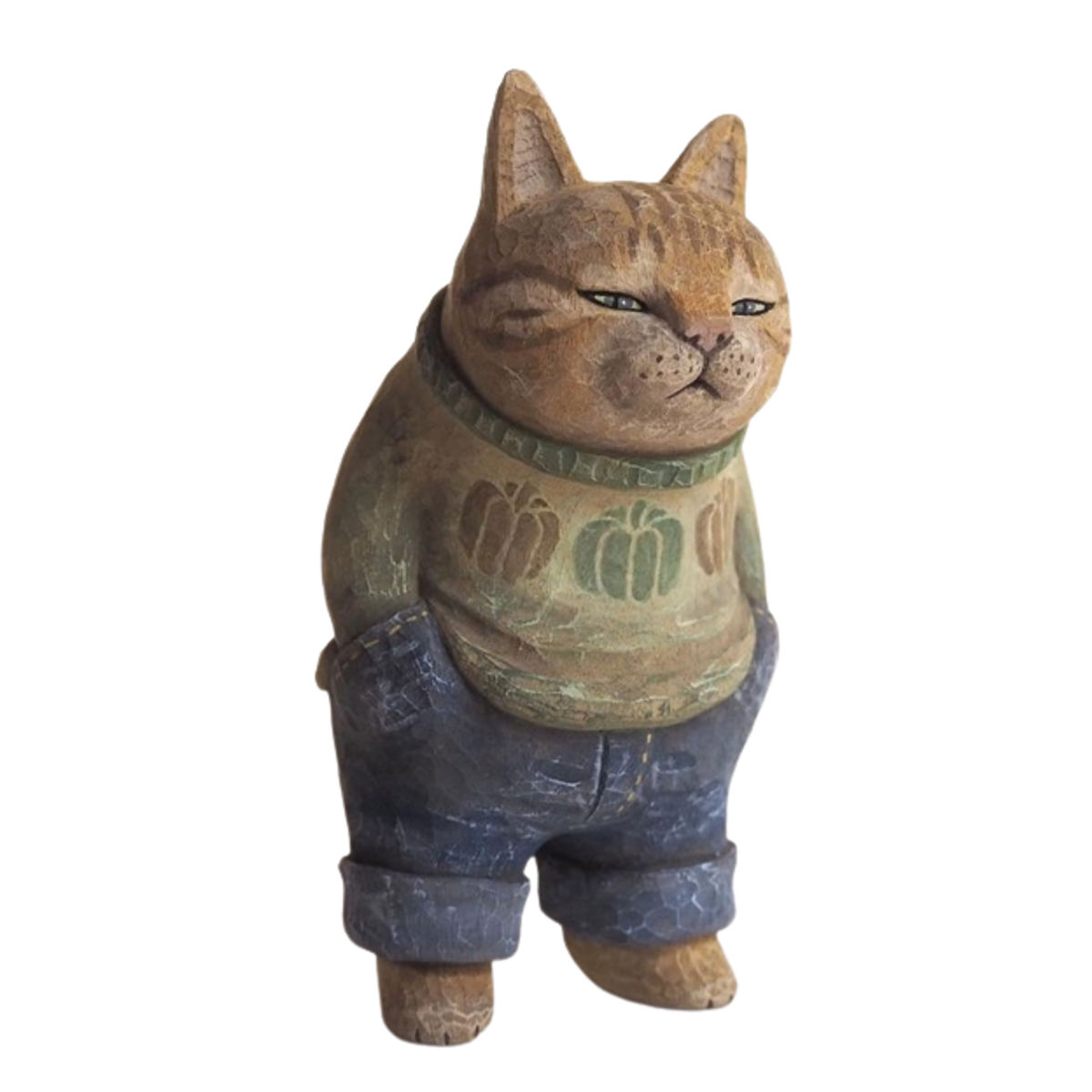 Cha-Tora-san hands in pockets