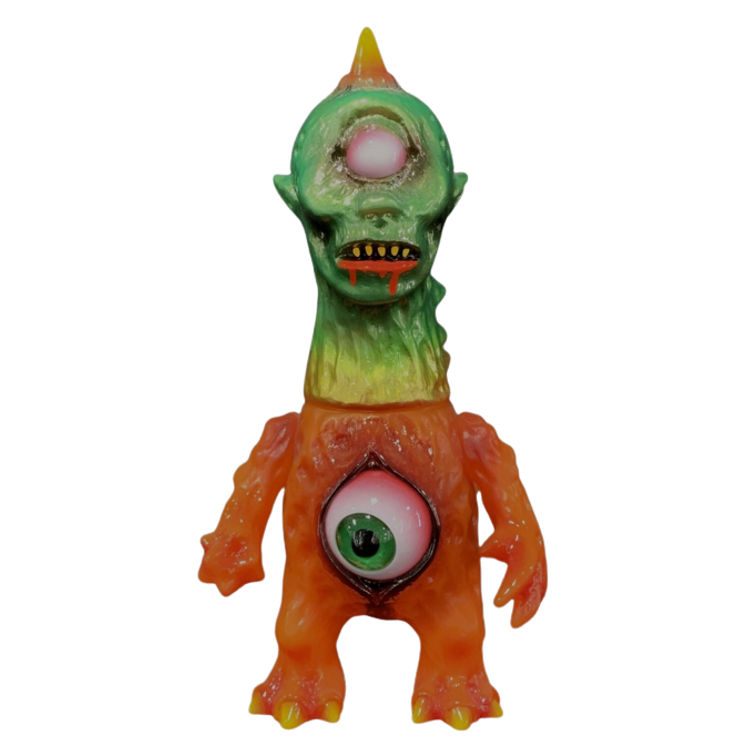 Orange Green Toxic Cyclops by chokehazrd