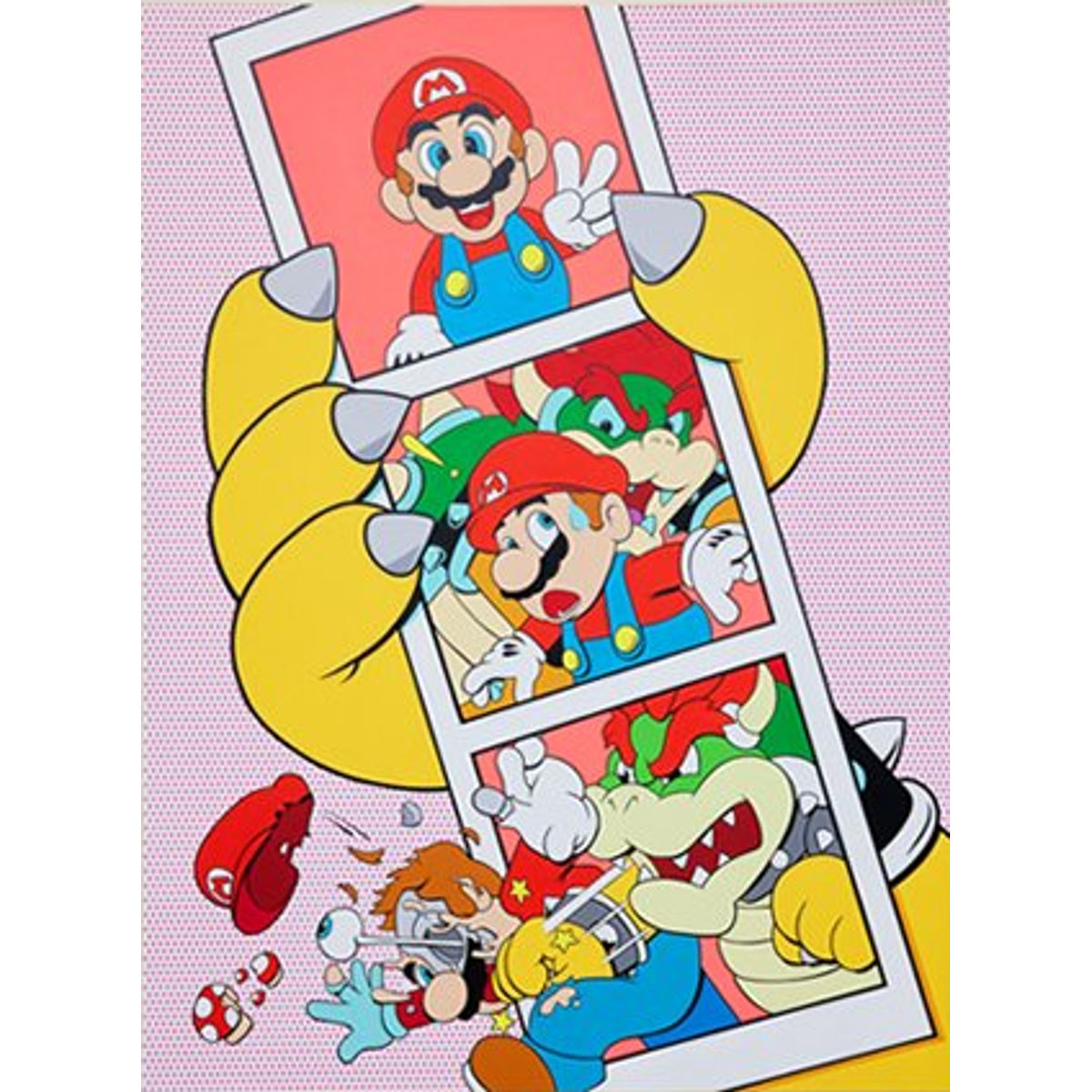 Mario Photo Strip