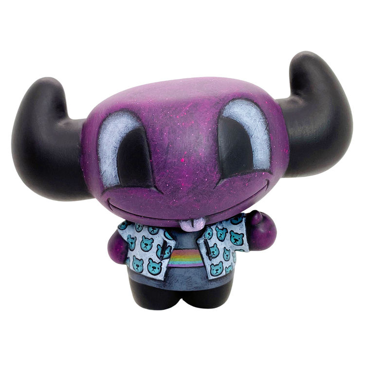 Hello Friends Purple Toro by Kill Taupe