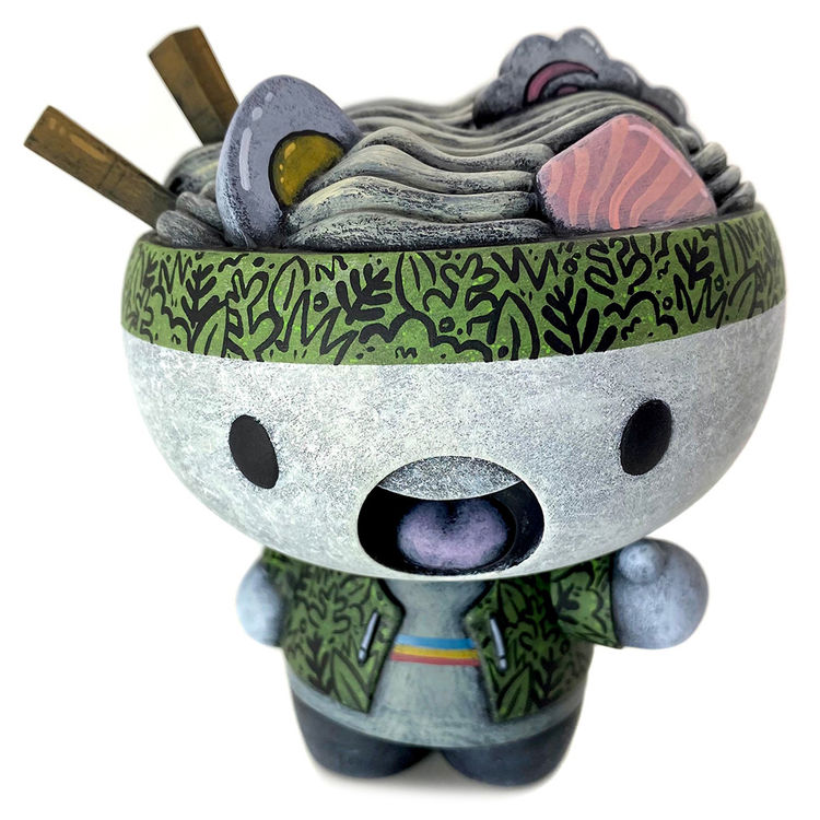 Hello Friends Woodsy Raw-man by Kill Taupe