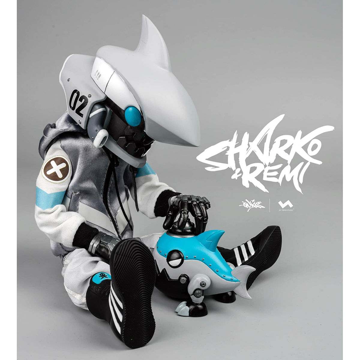 1/8 SHARKO & REMI 2GO Series (White Blue)