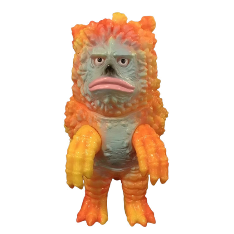 Orange Yellow Marbke Garamon by Mark Nagata