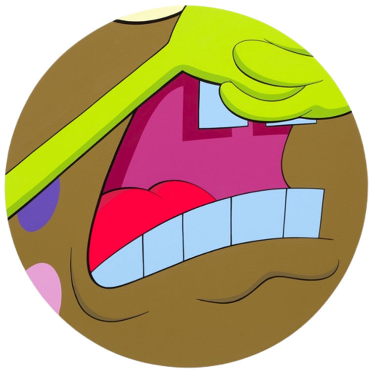 Untitled (HTLA8) (2011) by Kaws (Brian Donnelly)