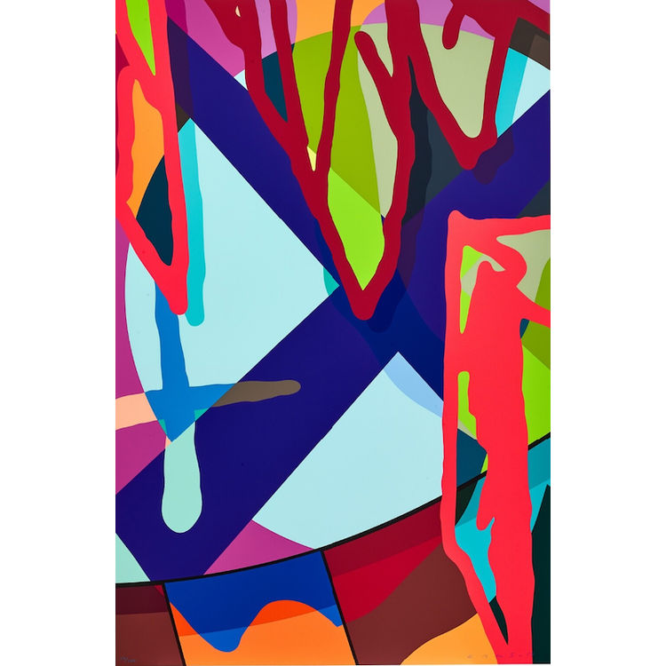 Tension No. 4 (2019) by Kaws (Brian Donnelly)