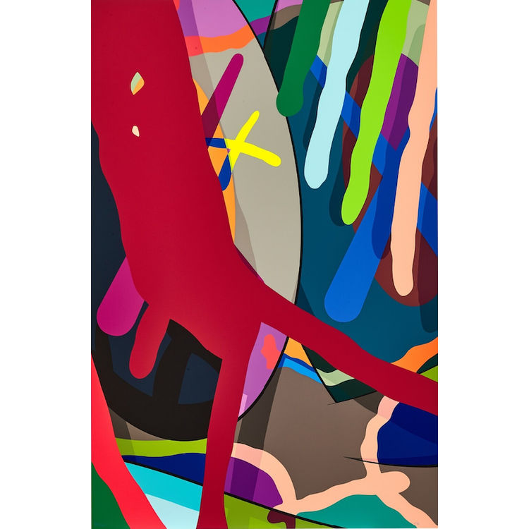 Tension No. 6 (2019) by Kaws (Brian Donnelly)