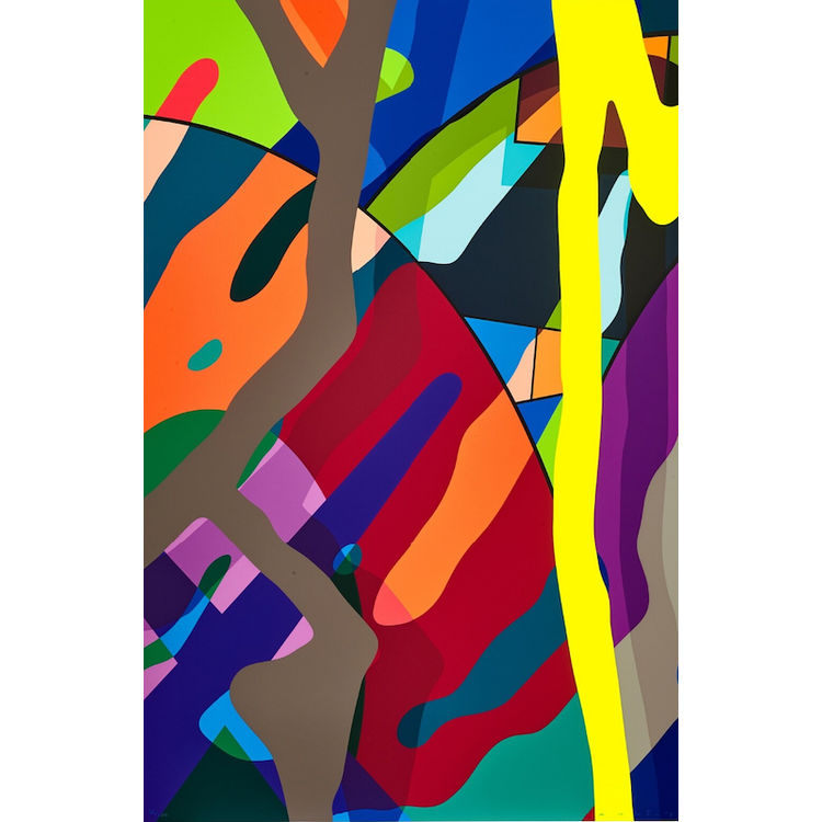 Tension No. 9 (2019) by Kaws (Brian Donnelly)