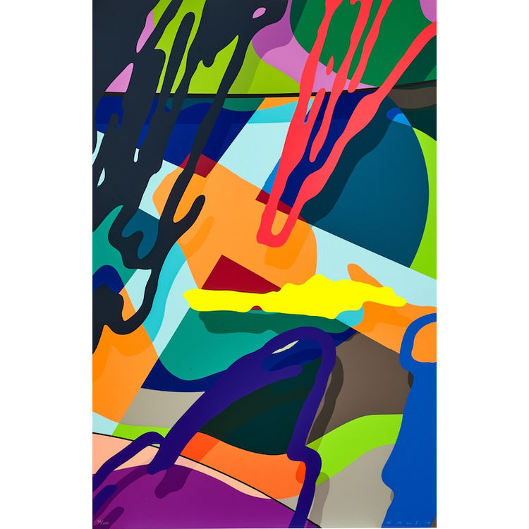 Tension No. 10 (2019) by Kaws (Brian Donnelly)