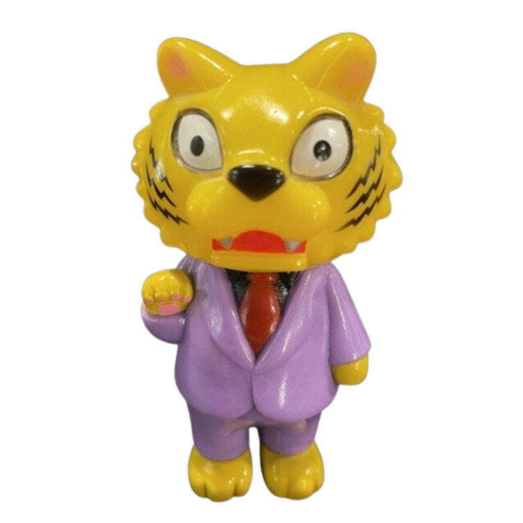 Yellow Mold Purple Suit Tiger Boss by Cristina Ravenna