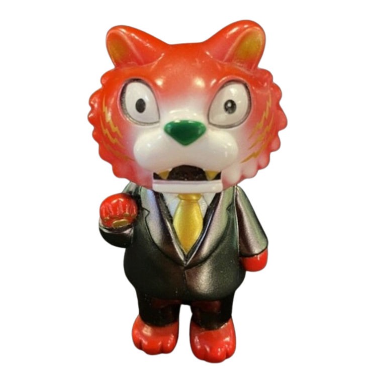Red Mold Majora Suit Tiger Boss by Cristina Ravenna