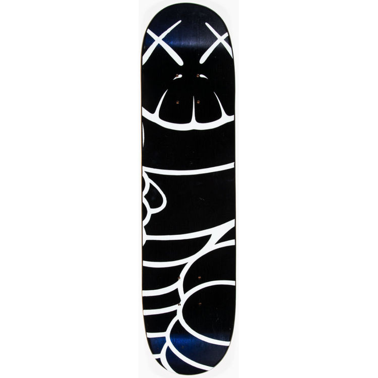 Black Chum Kaws x Supreme Skateboard by Supreme