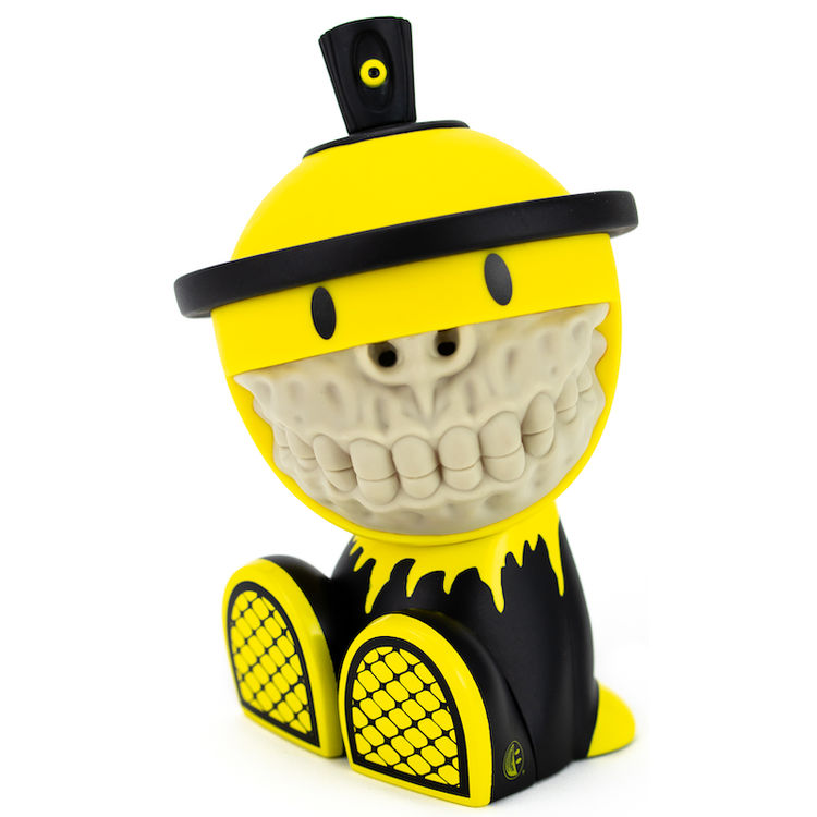 OG Yellow Grinbot by Ron English