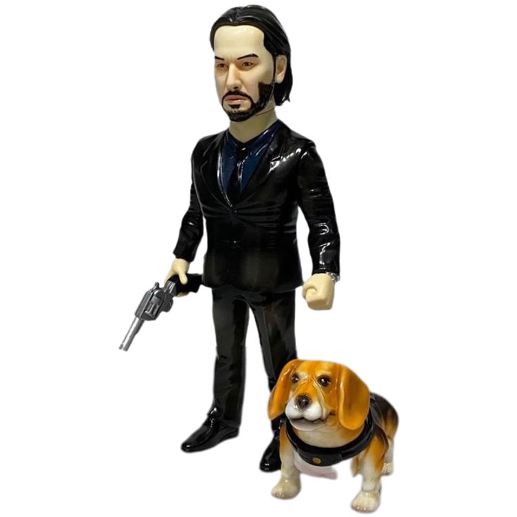 Babyaga & His Puppy God by Kaiju One