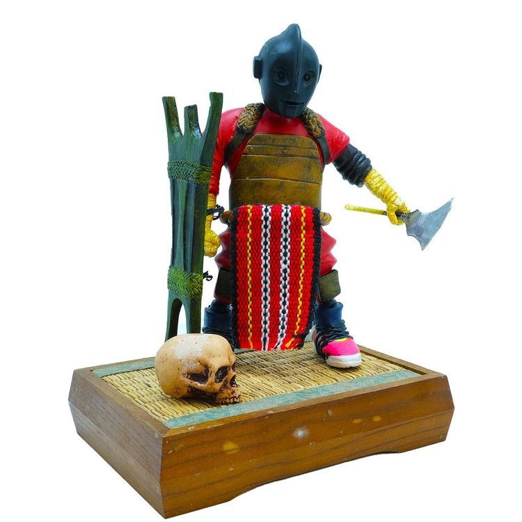 Bulultraman 2.0 by Badz Palacio Sculptures