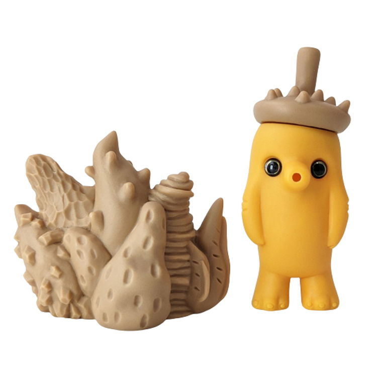 Yellow Hyururi and Strange Plants by Hatsutorin Studio