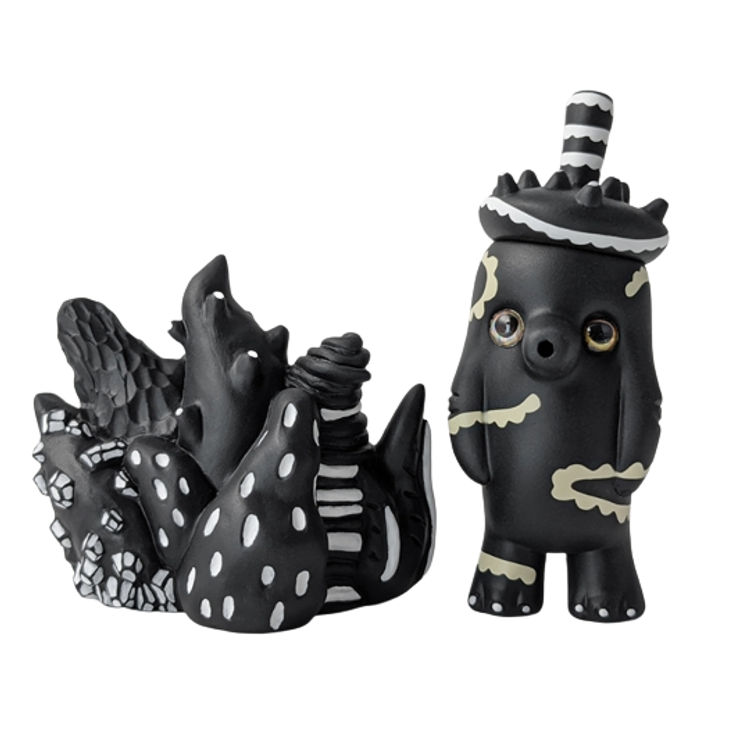 Black Hyururi and Strange Plants Collaboration by Hatsutorin Studio