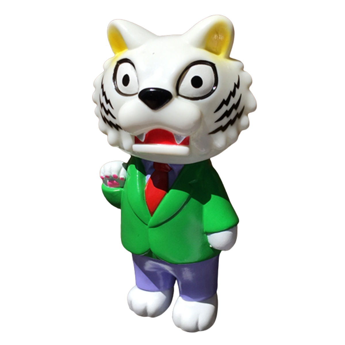 Green Purple Suit Tiger Boss