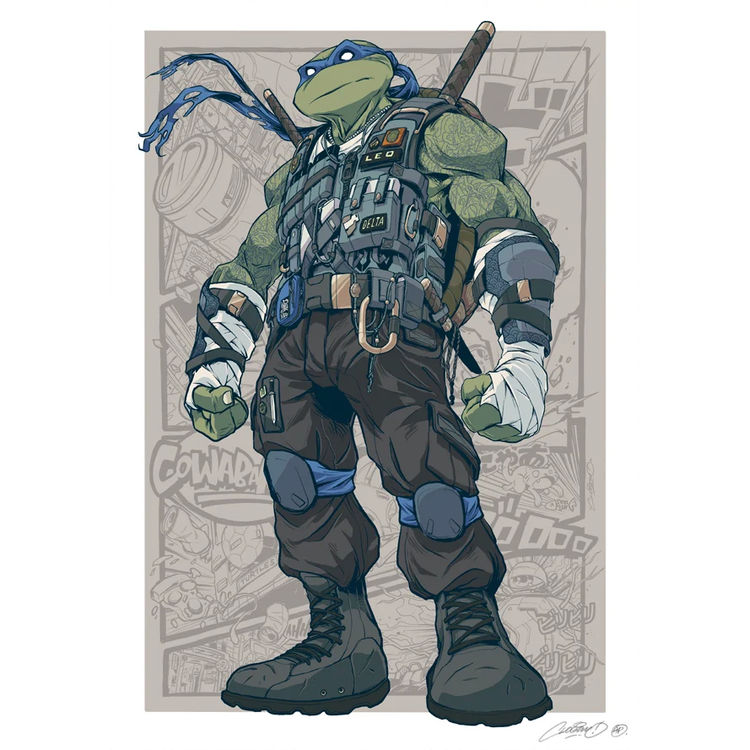 Leo : TMNT by Clogtwo