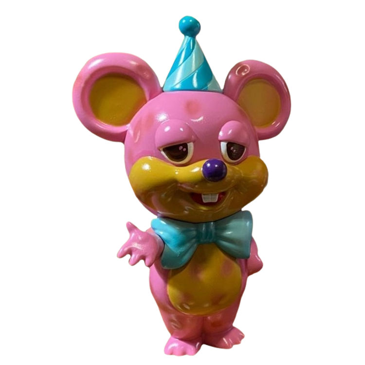 Pink Party Potato Mouse by Potatooomouse