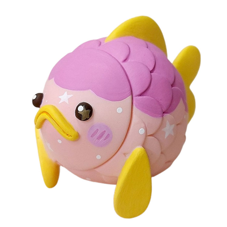 Pink Ball Ball Fish by 78JO (Sunny Tam)