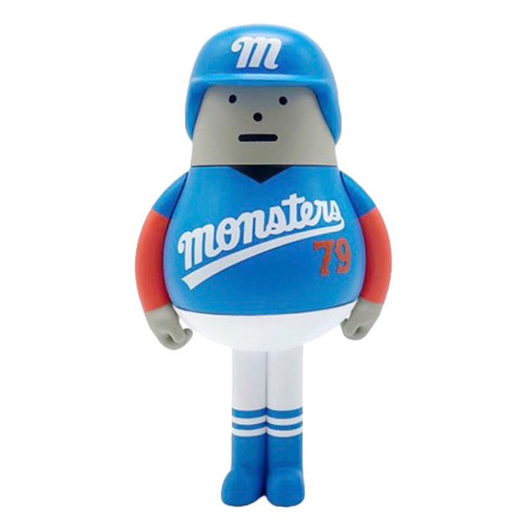 SML Monsters Baseball 79 Blue by Sticky Monster Lab