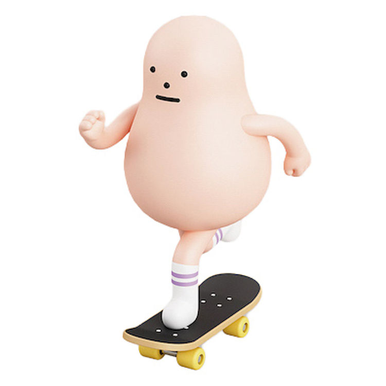 SML Running Skateboard by Sticky Monster Lab