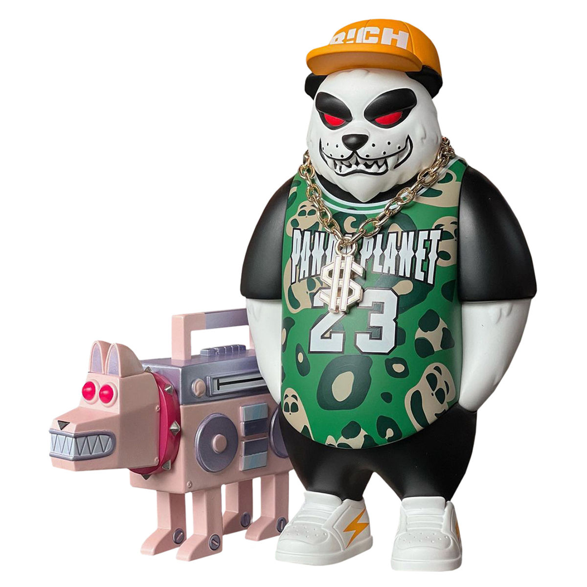 Panda Planet HipHop Panda Green