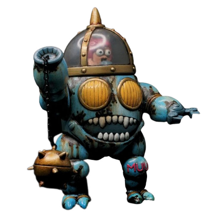 Blue Mecha Ugly Unicorn Custom by Klav (Kevin Derken)