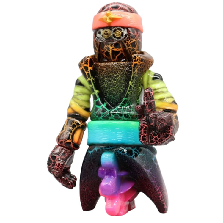 Rainbow Pattern Ninja by Painter-Net (Toshihiko Ito)