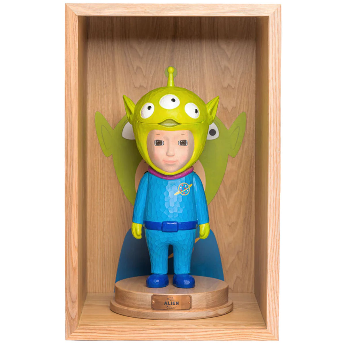 Alien (Wood Sculpture)
