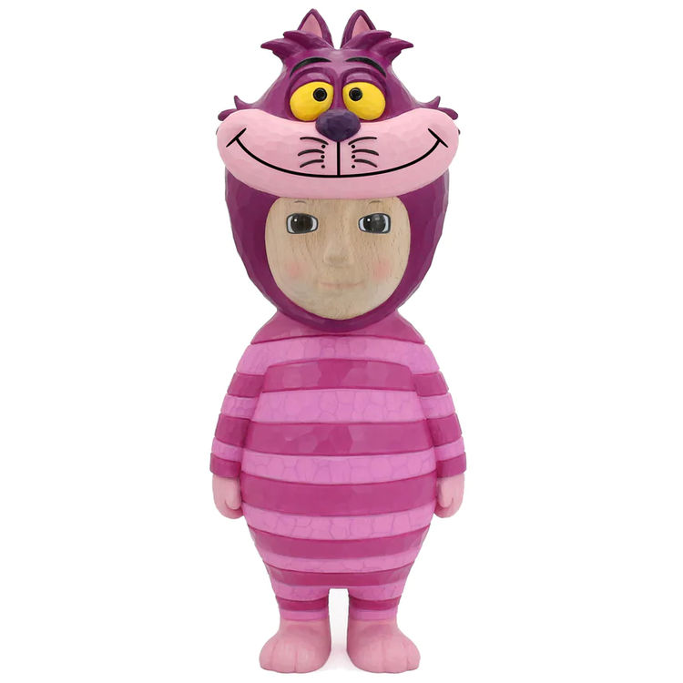 Cheshire Cat (Wood Sculpture) by Sparkle Princess High