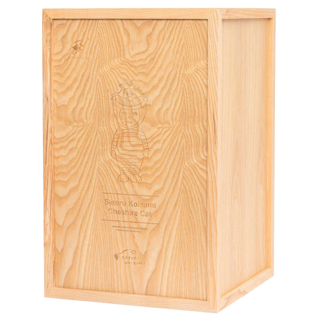 Cheshire Cat (Wood Sculpture)