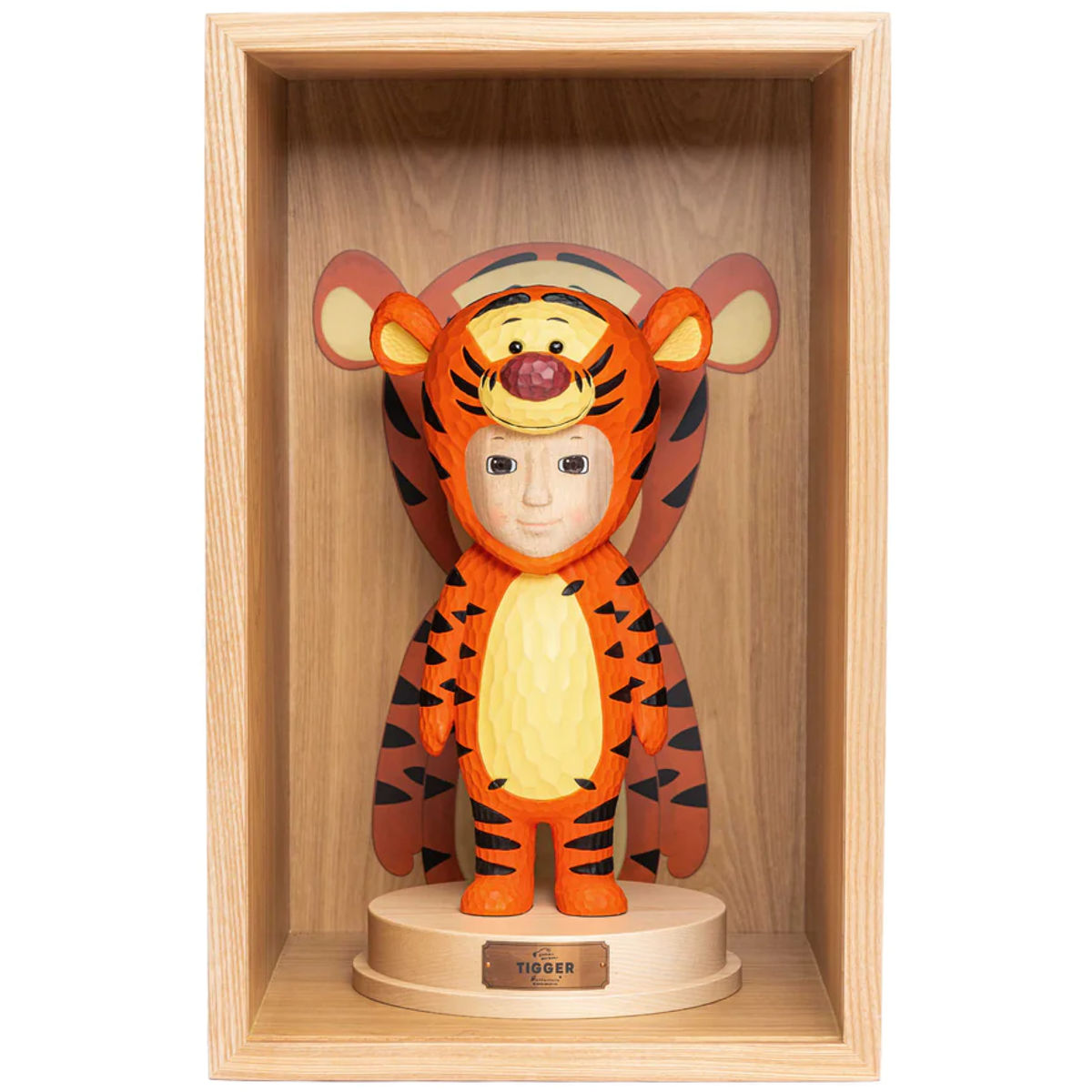 Tigger (Wood Sculpture)