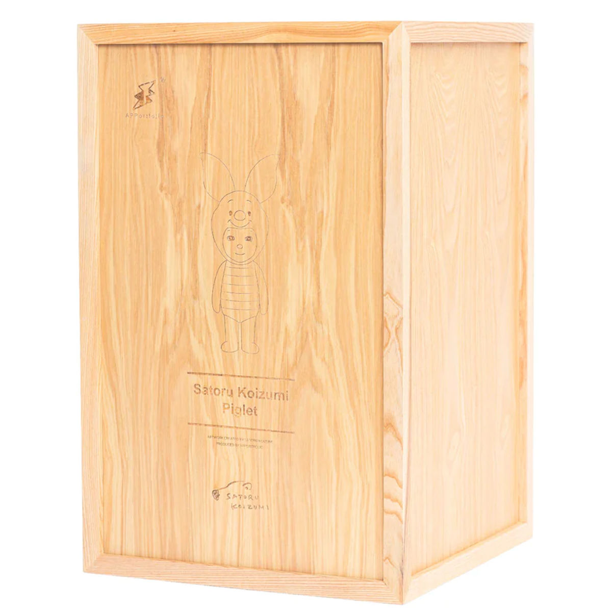 Piglet (Wood Sculpture)