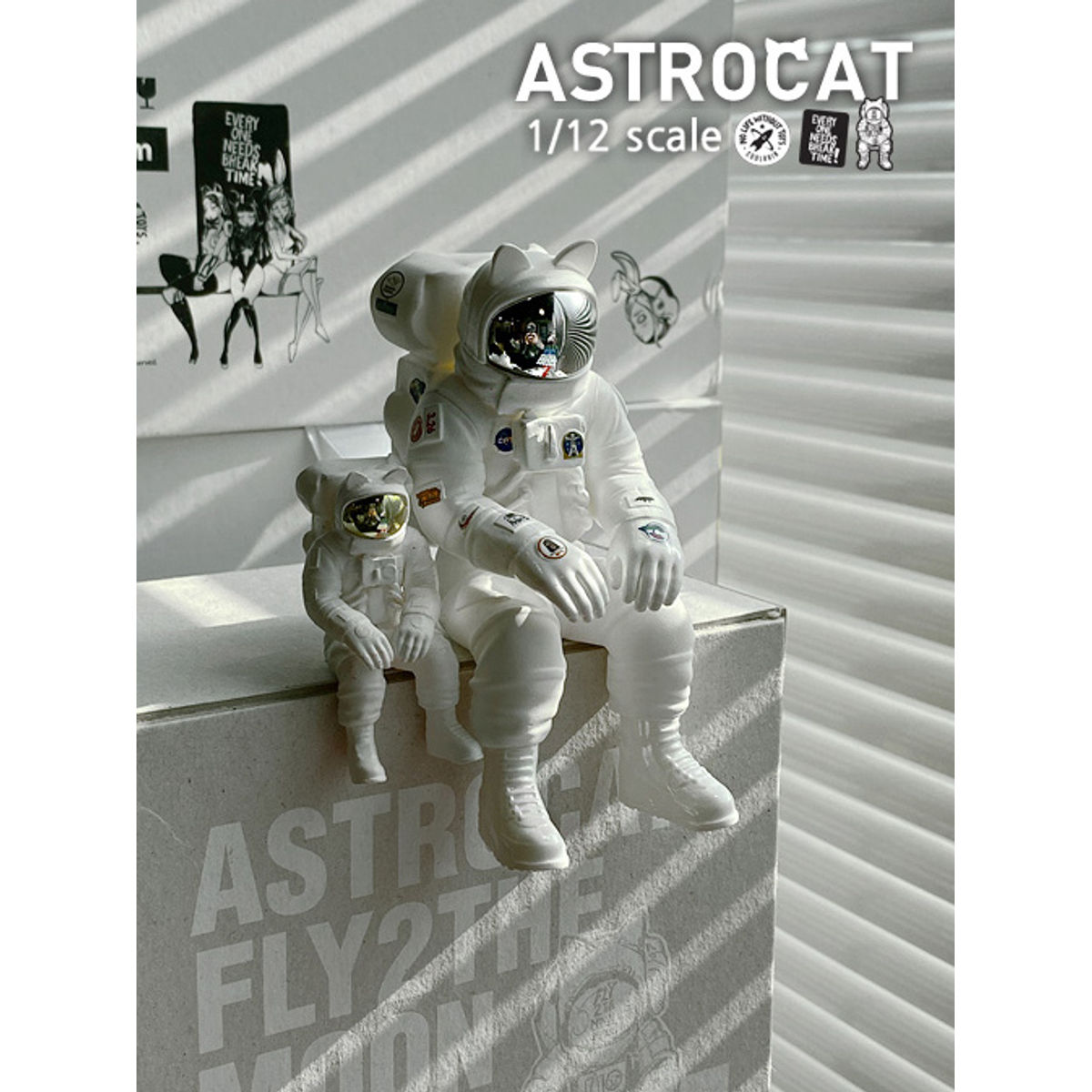 1/12 AstroCAT Fly2 the Moon White