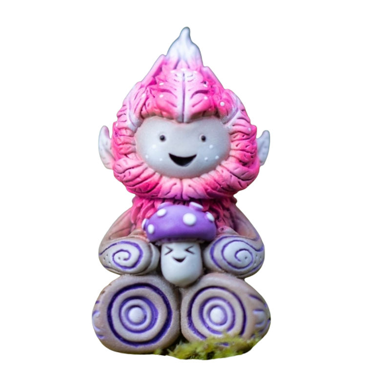 Muju Leaf Spirit and Shroom by Miss Muju