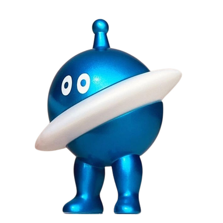 Metallic Blue Asspea-Kun by Stand By Toys