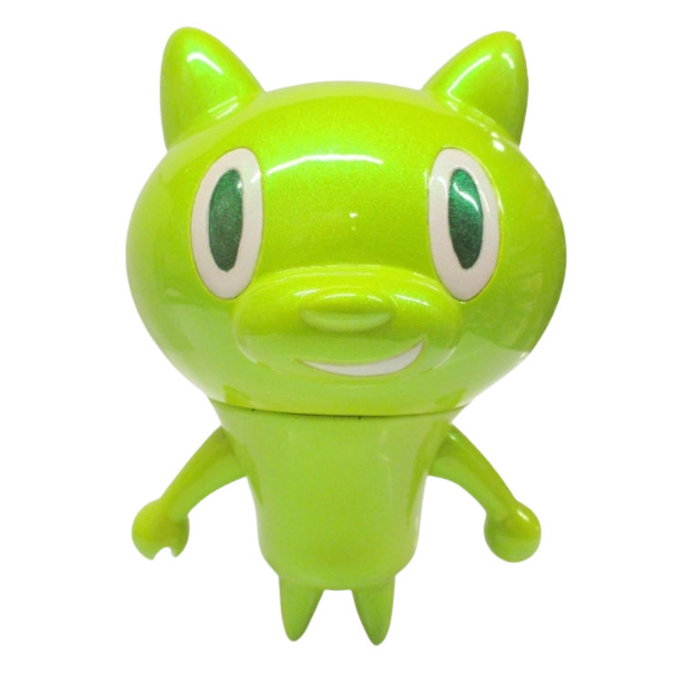 Yellow Green Mao Cat by Touma
