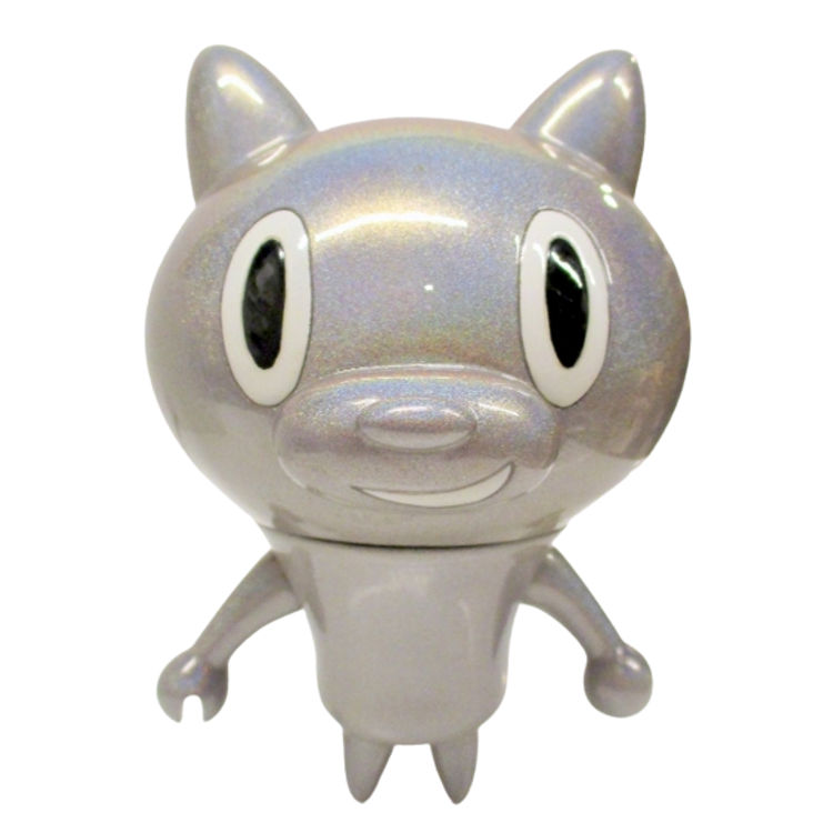 Metallic Silver Mao Cat by Touma