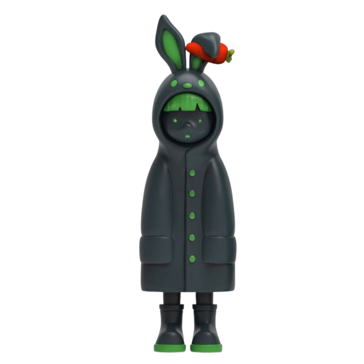 Niar Black Rabbit with Carrot Ver.2