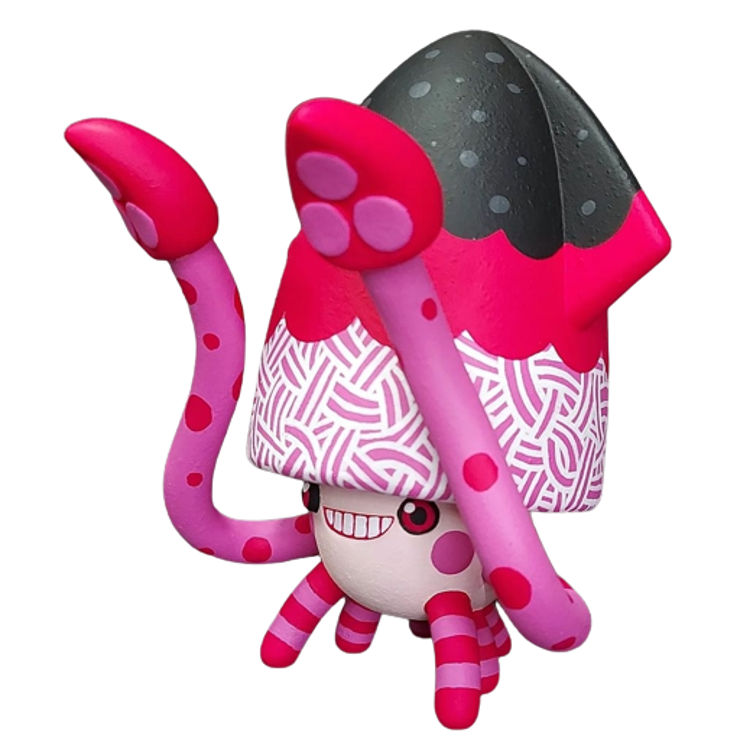 Pink Telling Note Ball Ball Squid by 78JO (Sunny Tam)