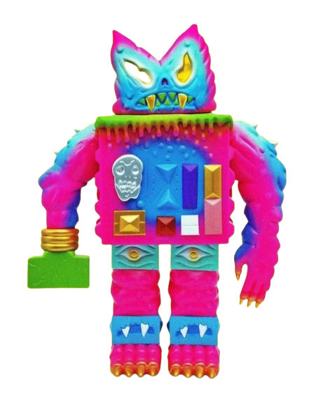 chompton × draculazer demon robot Demon Robot by Draculazer x Chompton Stoodios - Vinyl Pulse