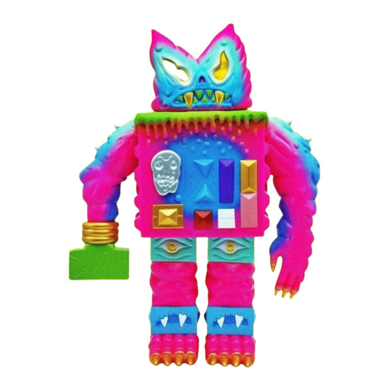 Fluro Demon Robot by Draculazer (Michael Skattum)